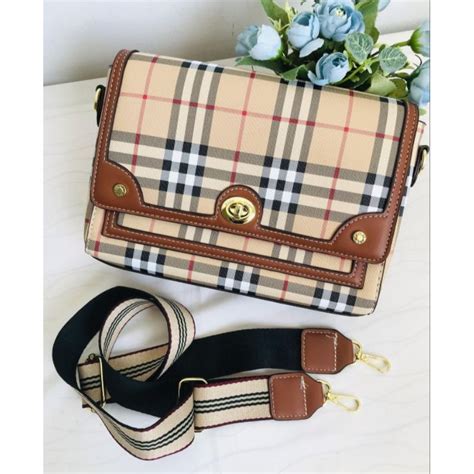 tas burberry selempang